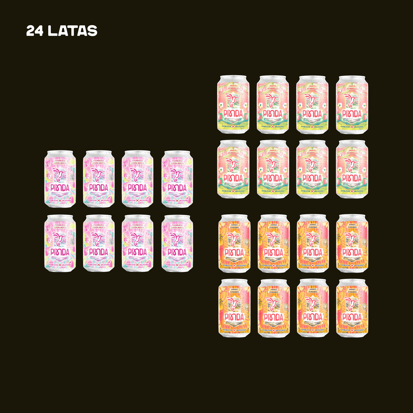Mix Frutal - Más Vendidas - Lata 35Oml