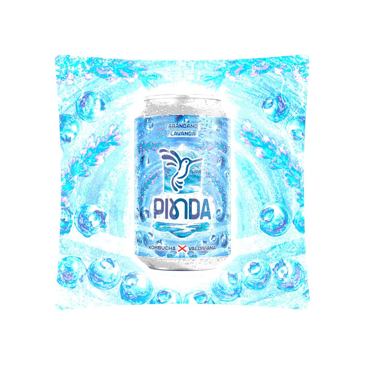 Arándano Lavanda - Relajante y Refrescante - Lata 350ML
