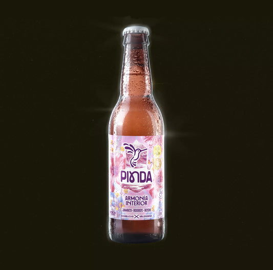 Armonía Interior - Equilibrio y Calma con Jamaica, Rooibos y Reishi - Pinda 330ML