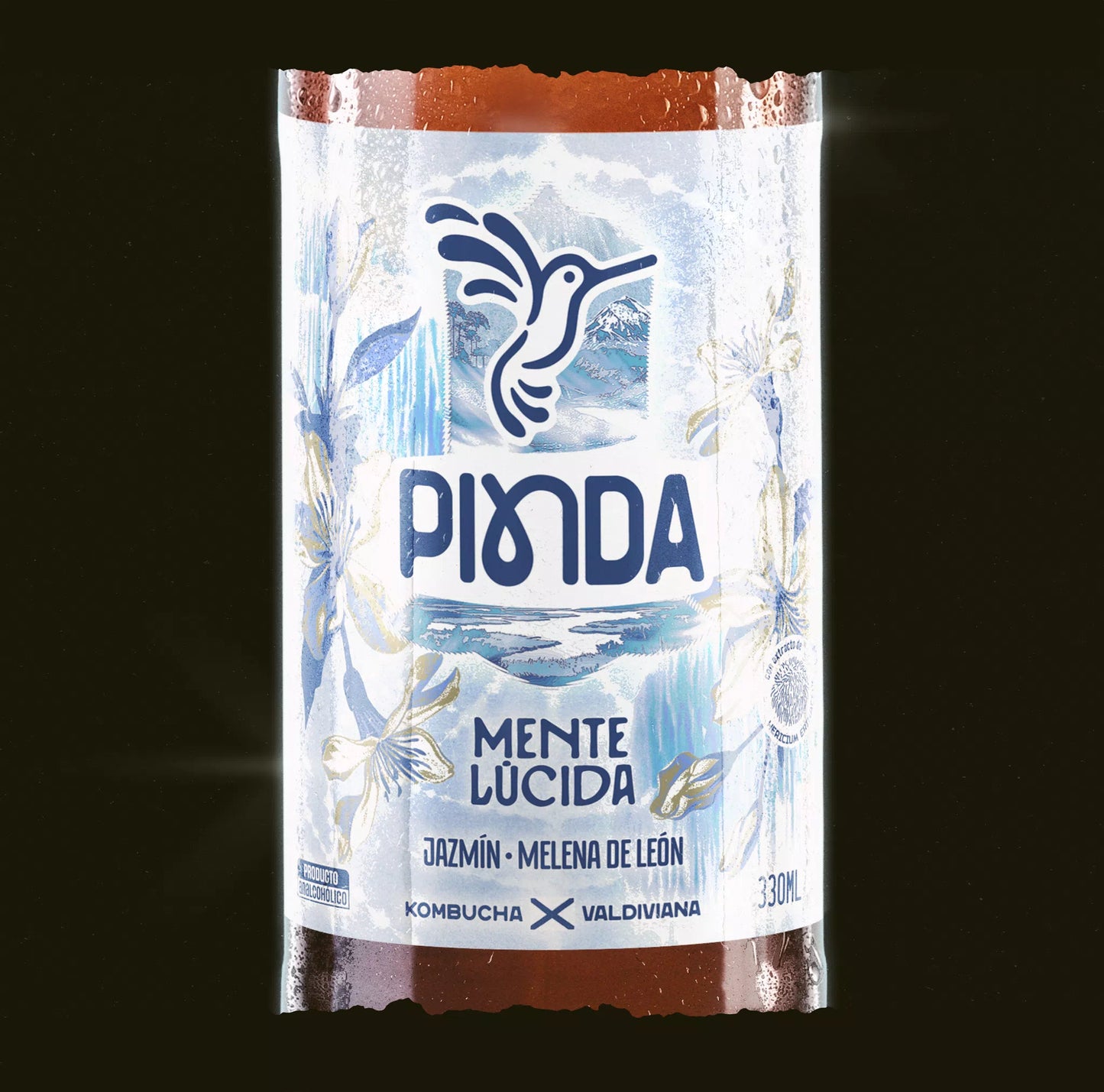 Mente Lúcida - Enfoque y Claridad con Jazmín y Melena de León - Pinda 330ML