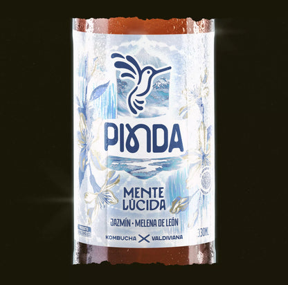 Mente Lúcida - Enfoque y Claridad con Jazmín y Melena de León - Pinda 330ML