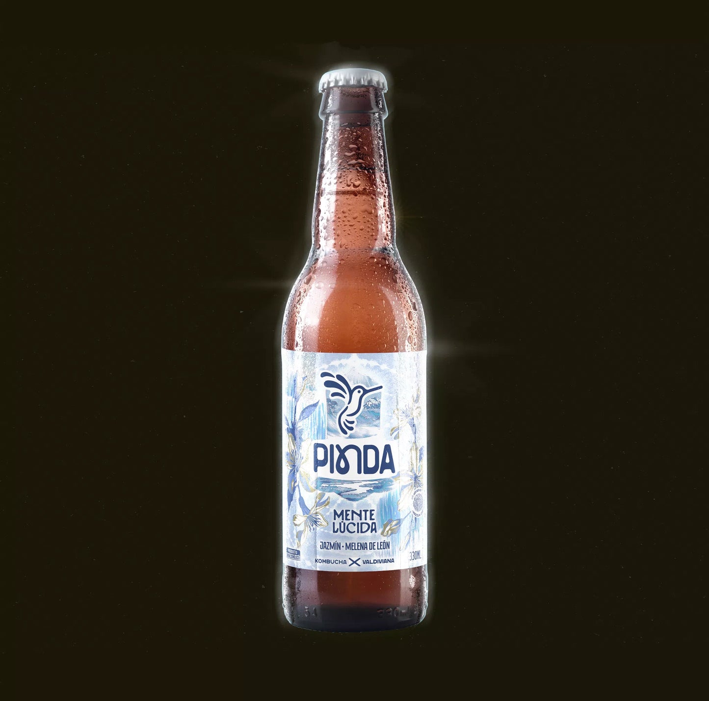 Mente Lúcida - Enfoque y Claridad con Jazmín y Melena de León - Pinda 330ML
