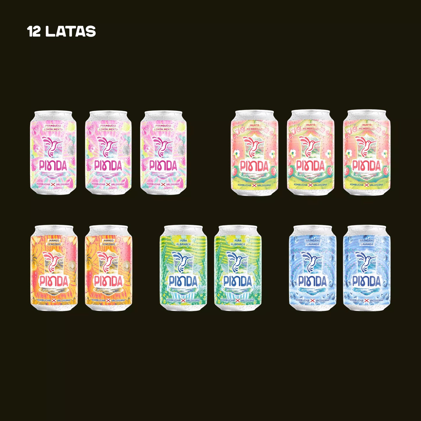 Mix Frutal - Toda la Variedad de Sabores - Lata 350ml