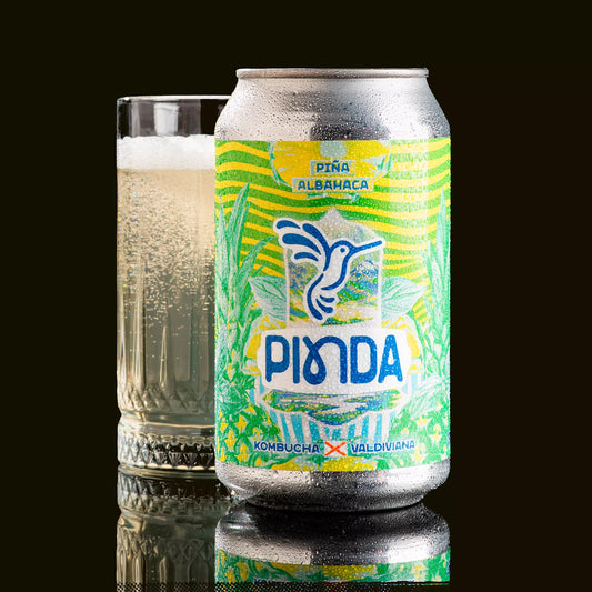Piña Albahaca - Tropical y Refrescante - Pinda 350ML